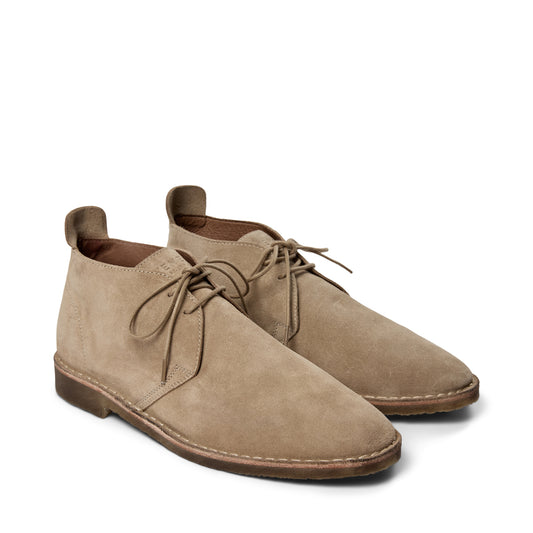 Pavement Men Oliver Flats Taupe suede 174