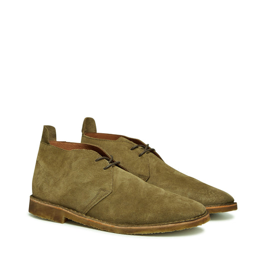 Pavement Men Oliver Flats Green suede 200